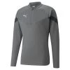 Puma Men's Training 1/4 Zip Top Smoked Pearl / Black / Silver