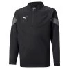 Puma Kids' Training 1/4 Zip Top Black / Smoked Pearl / Silver