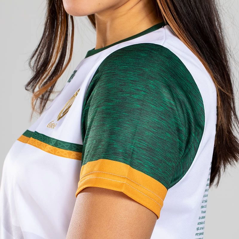 New 1916 Commemoration Women's Fit Jersey White 3 New 1916 Commemoration Women's Fit Jersey White - Image 3