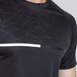 Men's Dolmen T-Shirt Black / White -Outdoor Clothing Store am3a0054 1 2