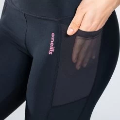 Women's Savannah 7/8 Leggings Black / Pink 12 Women's Savannah 7/8 Leggings Black / Pink -Outdoor Clothing Store am3a0064 4