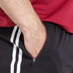 Men's Dolmen Training Shorts Black / Red / White 10 Men's Dolmen Training Shorts Black / Red / White -Outdoor Clothing Store am3a0069 5