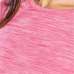 Women's Madison Long Sleeve T-Shirt Pink -Outdoor Clothing Store am3a0082