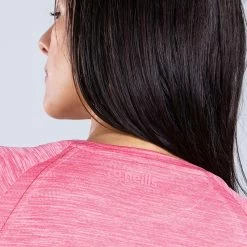 Women's Madison Long Sleeve T-Shirt Pink -Outdoor Clothing Store am3a0084