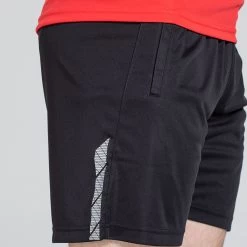Men's Cody Training Shorts Black / Red / Grey -Outdoor Clothing Store am3a0099