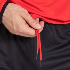 Men's Cody Training Shorts Black / Red / Grey -Outdoor Clothing Store am3a0102