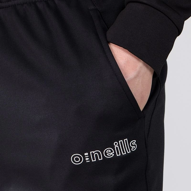 Men's Zack Fleece Skinny Tracksuit Bottoms Black 5 Men's Zack Fleece Skinny Tracksuit Bottoms Black - Image 5