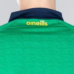 Men's Ohio Éire Brushed Half Zip Top Green / Marine / Amber -Outdoor Clothing Store am3a0392 1