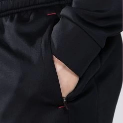 Men's Cody Hybrid Skinny Tracksuit Bottoms Black / Red / Grey -Outdoor Clothing Store am3a0424