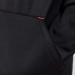 Kids' Cody Hybrid Pullover Hoodie Black / Red / Grey -Outdoor Clothing Store am3a1536