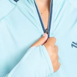 O'Neills Kids' Adapt Half Zip Midlayer Blue / Marine -Outdoor Clothing Store am3a3732 1