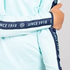 Kids' Defender Brushed Half Zip Top Green / Marine / Green -Outdoor Clothing Store am3a3838 1