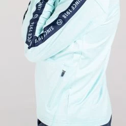 Kids' Defender Brushed Half Zip Top Green / Marine / Green -Outdoor Clothing Store am3a3839 1