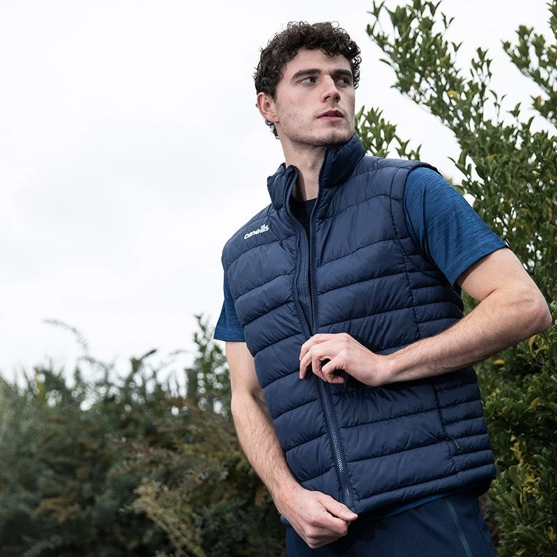 Men's Andy Padded Gilet Marine 1 Men's Andy Padded Gilet Marine