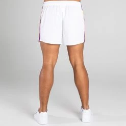Mourne Shorts White / Purple / Amber -Outdoor Clothing Store am3a9695