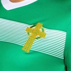 Celtic Cross Hooped Women's Jersey Green / Amber -Outdoor Clothing Store am3a9988