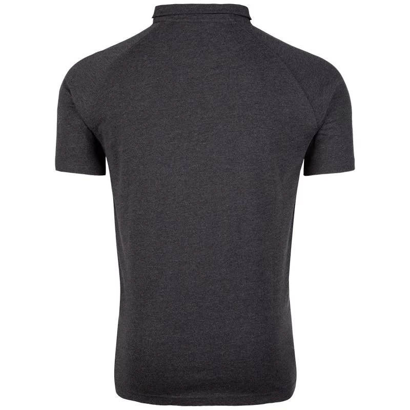 Men's Aspen Polo Marl Black / Sky 2 Men's Aspen Polo Marl Black / Sky - Image 2