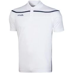 Men's Auckland Polo Shirt White / Navy