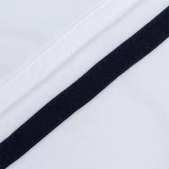 Men's Auckland Polo Shirt White / Navy -Outdoor Clothing Store auckland k20 polo wht mar 3 1