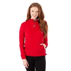 Trespass Women's Fleece AT200 Big Heart Red