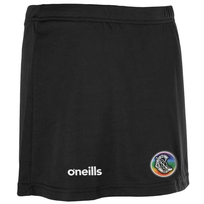Women's Camogie Skort Black 1 Women's Camogie Skort Black