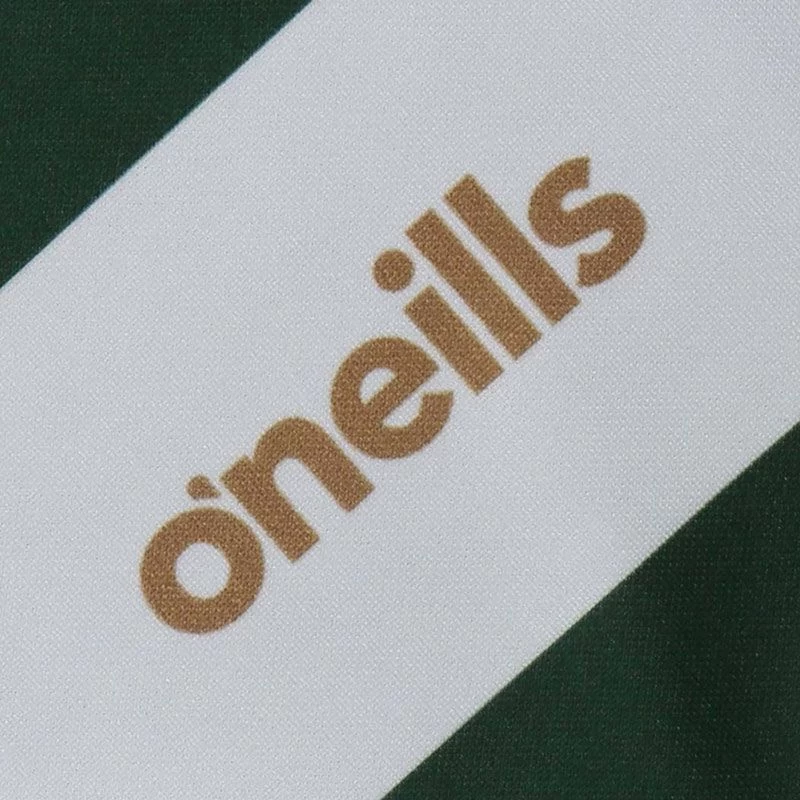 Women's Celtic Cross Hooped Jersey Green / White 4 Women's Celtic Cross Hooped Jersey Green / White - Image 4