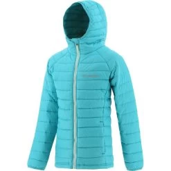 Columbia Kids' Powder Lite™ Hooded Jacket Geyser