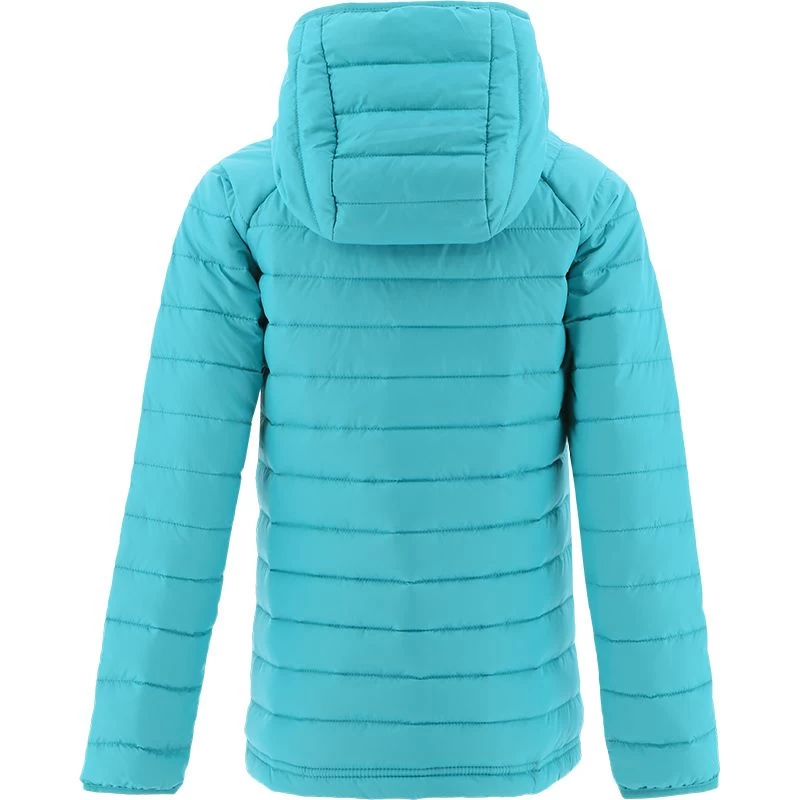 Columbia Kids' Powder Lite™ Hooded Jacket Geyser 2 Columbia Kids' Powder Lite™ Hooded Jacket Geyser - Image 2