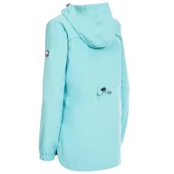 Trespass Women's Flourish Waterproof Hooded Jacket Aquamarine -Outdoor Clothing Store fajkratr0037aqm 2