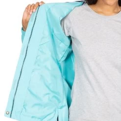 Trespass Women's Flourish Waterproof Hooded Jacket Aquamarine -Outdoor Clothing Store fajkratr0037aqm 6