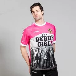 'I'm A Derry Girl' Men's Derry Girls Jersey -Outdoor Clothing Store i m a derry girl 1 2 mensfront