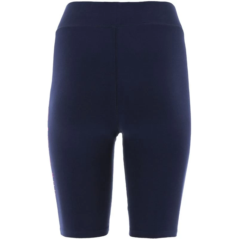 Women's Katalina Cotton Cycling Shorts Marine / Pink 2 Women's Katalina Cotton Cycling Shorts Marine / Pink - Image 2