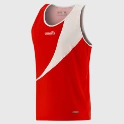 Knockout Boxing Vest Red / White