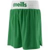 Men's Knockout Boxing Shorts Green / White