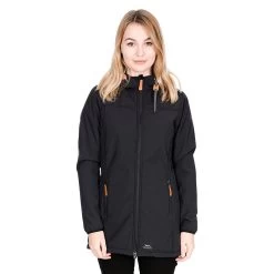Trespass Women's Kristen Hooded Softshell Jacket Black 13 Trespass Women's Kristen Hooded Softshell Jacket Black -Outdoor Clothing Store kristen fajkssn20003 blk m08