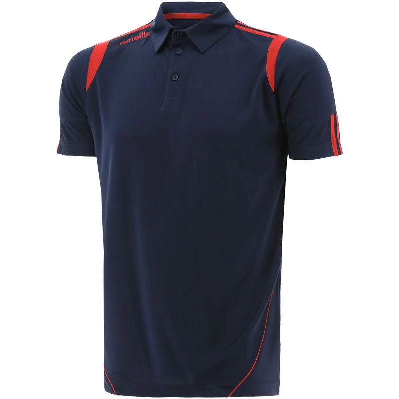 Men's Loxton Polo Shirt Marine / Red 1 Men's Loxton Polo Shirt Marine / Red