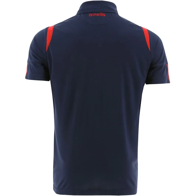 Men's Loxton Polo Shirt Marine / Red 2 Men's Loxton Polo Shirt Marine / Red - Image 2