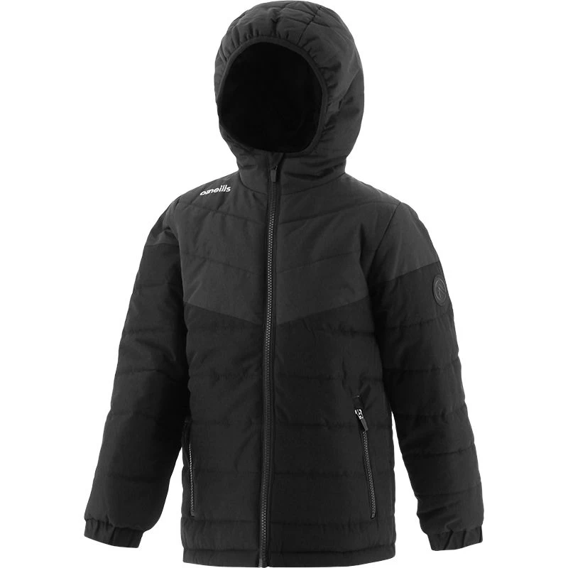 Kids' Maddox Hooded Padded Jacket Black 1 Kids' Maddox Hooded Padded Jacket Black