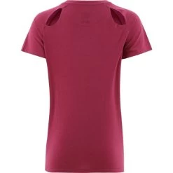 Women's Madison Cotton T-Shirt Pink 9 Women's Madison Cotton T-Shirt Pink -Outdoor Clothing Store madison 002 cotton tee v pnk 2