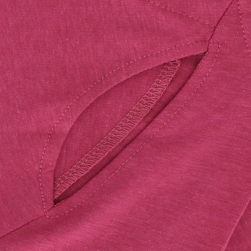 Women's Madison Cotton T-Shirt Pink 6 Women's Madison Cotton T-Shirt Pink - Image 6