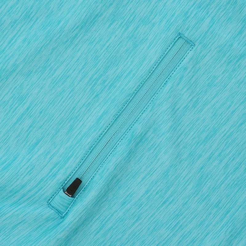 Women's Madison Brushed Half Zip Top Blue 5 Women's Madison Brushed Half Zip Top Blue - Image 5