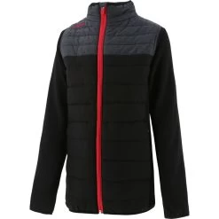 Kids' Montana Padded Jacket Black / Pink