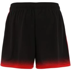 Women's Nelson Shorts Black / Red -Outdoor Clothing Store nelson gaelic shorts blk red 2s 3 1