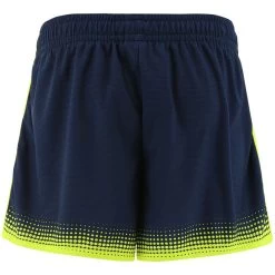 Women's Nelson Shorts Marine / Yellow -Outdoor Clothing Store nelson gaelic shorts mar yell 2s 3