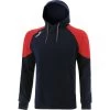Women's Oslo Fleece Pullover Hoodie Marine / Red / White