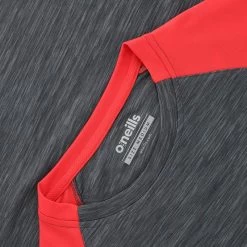 Kids' Oslo T-Shirt Black / Red / White -Outdoor Clothing Store oslo 060 2 gen bkrdwh adlt p5