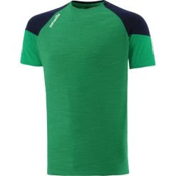 Men's Oslo T-Shirt Green / Marine / White