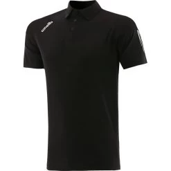 Women's Oslo Polo Shirt Black / White