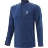 Men's Pluto Half Zip Midlayer Top Marine / Silver