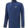 Men's Pluto Brushed Half Zip Top Marine / Silver
